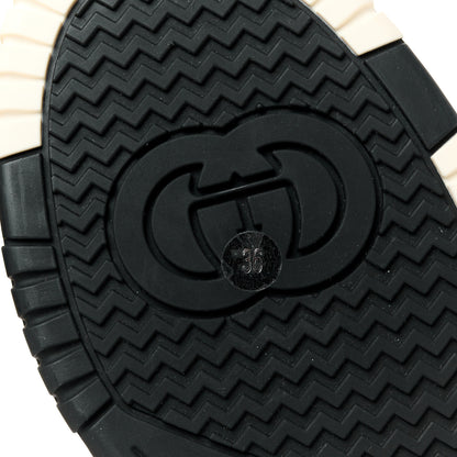 Gucci Calfskin Womens Re-Web Sneakers 36 Black White 8 of 11