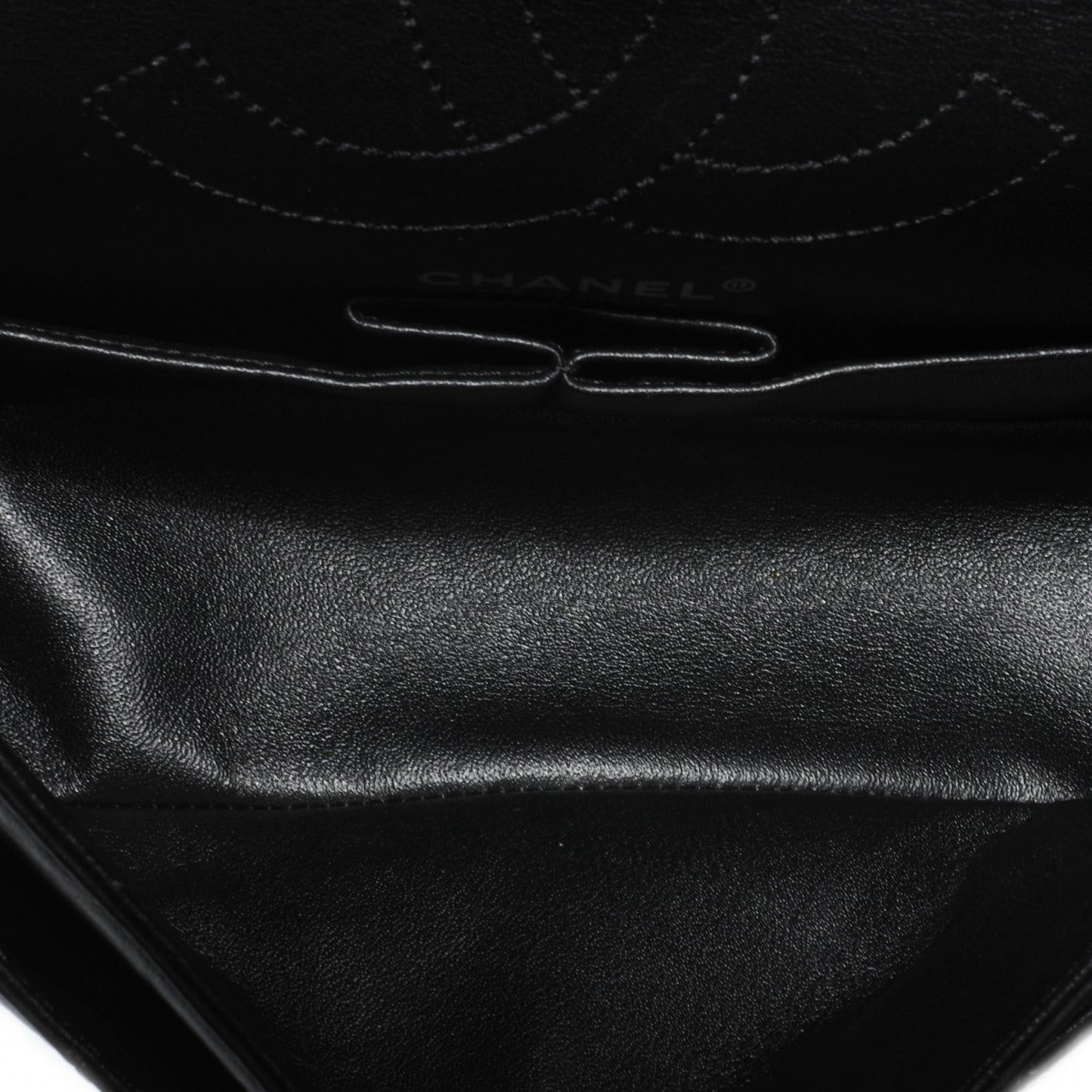 Aged Calfskin Lucky Charms 2.55 Reissue 225 Flap Black