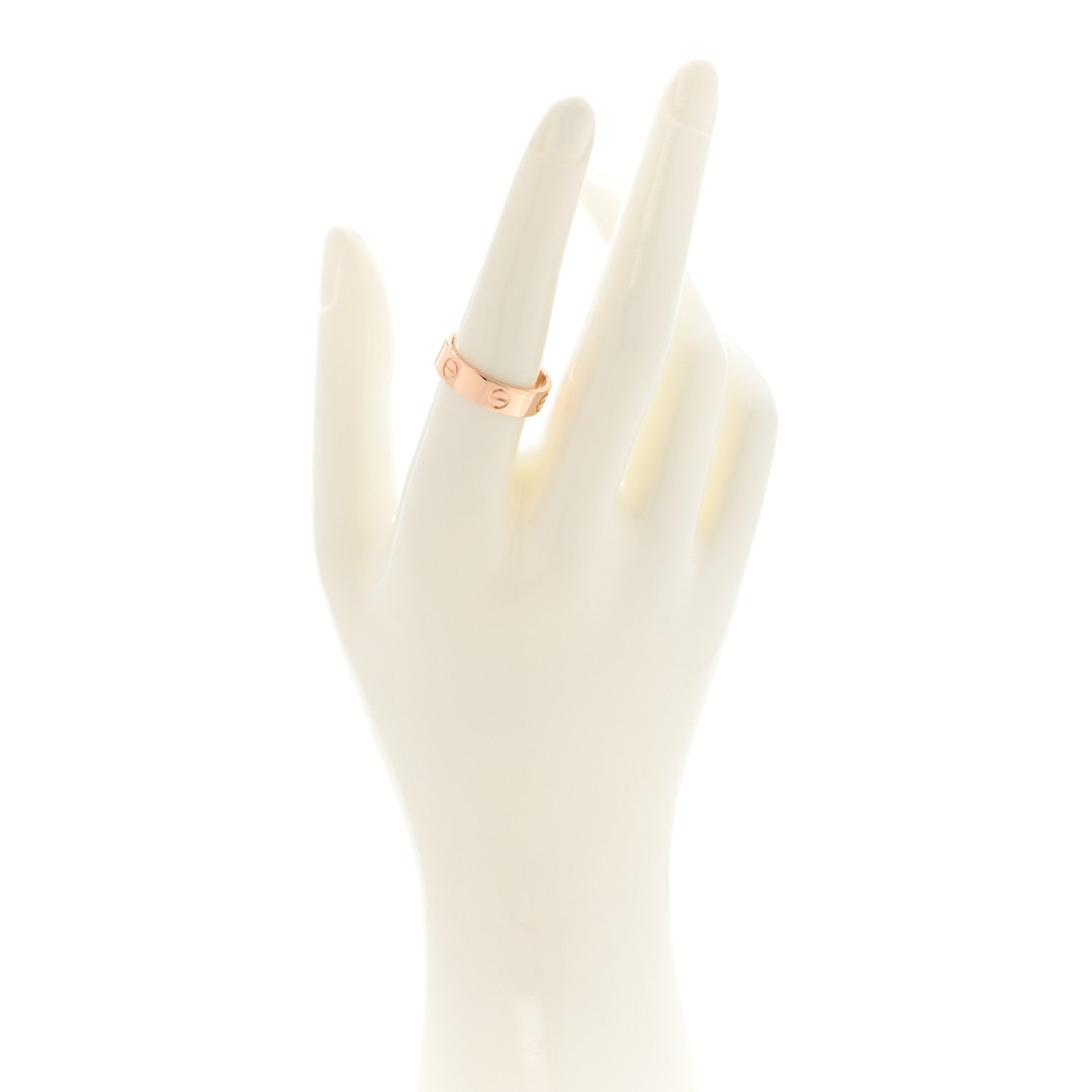 Cartier 18K Pink Gold 5.5mm LOVE Ring 57 8 2 of 4