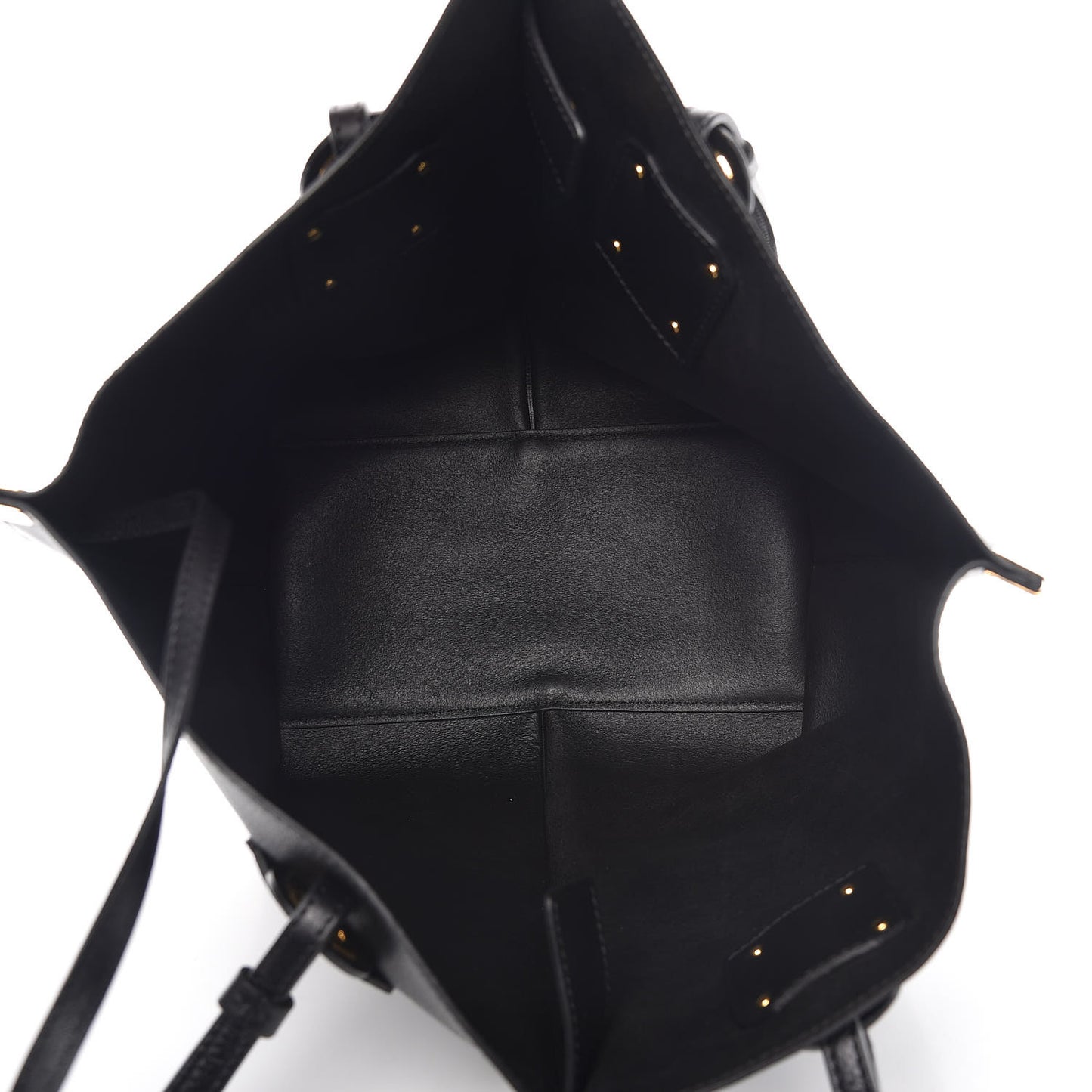 Smooth Calfskin Medium Vick Tote Black