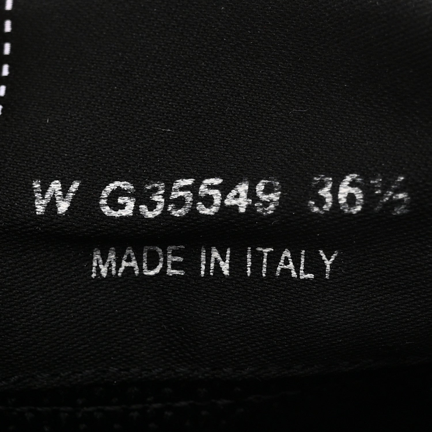 Chanel Fabric Logo Sneakers 36.5 Black 8 of 9