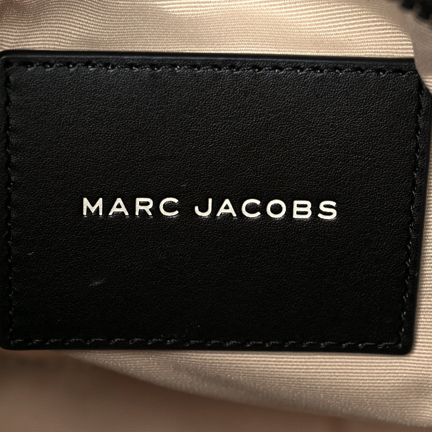 Marc Jacobs Polyester Cotton Medium The Teddy Traveler Tote Bag Beige 6 of 10