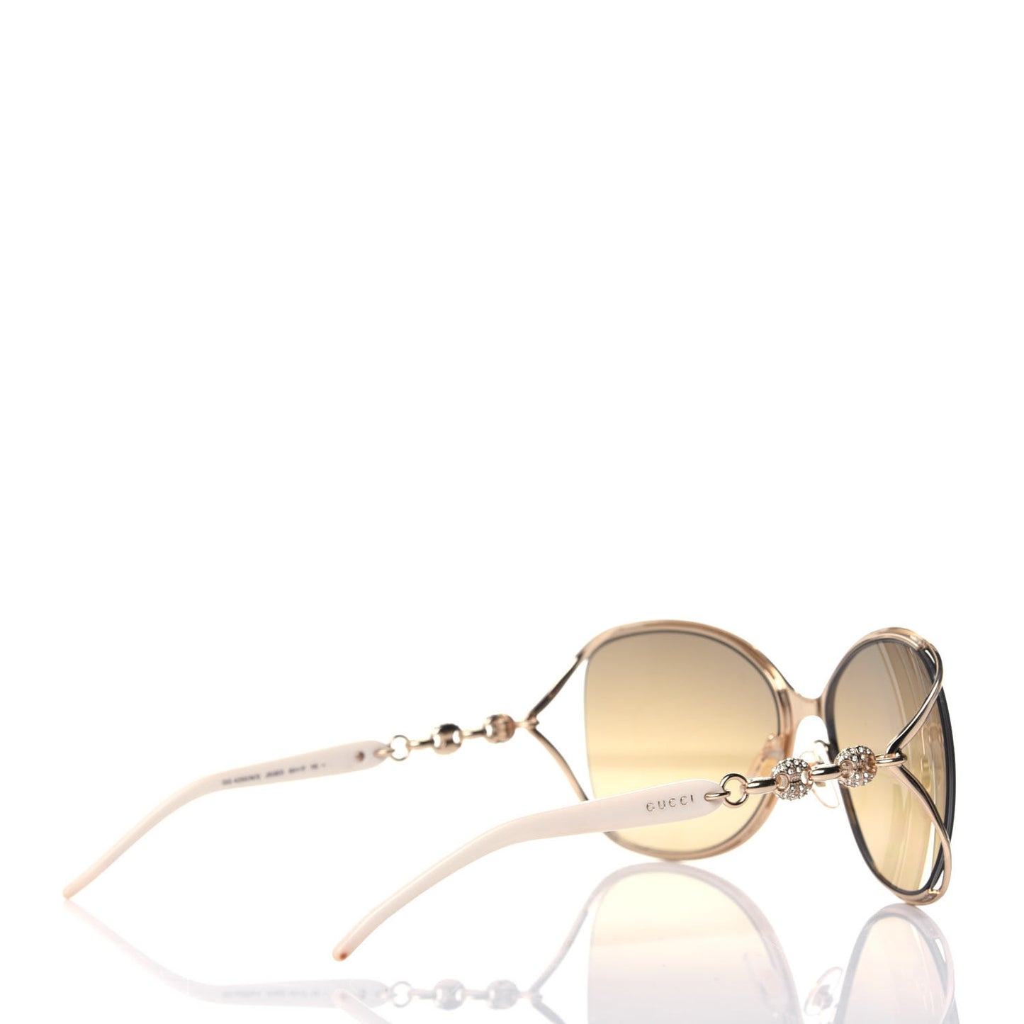 Crystal Marina Chain Sunglasses 4250/N/S White