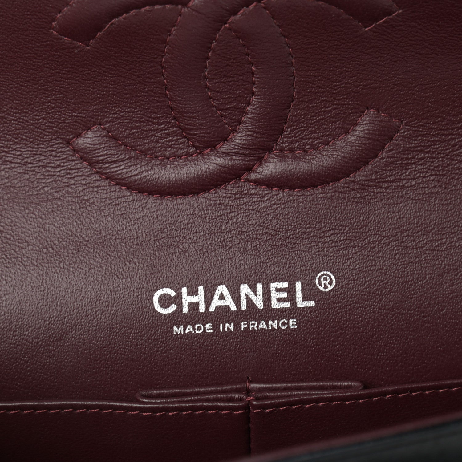 Chanel Lambskin Quilted Medium Double Flap Black 8 of 12