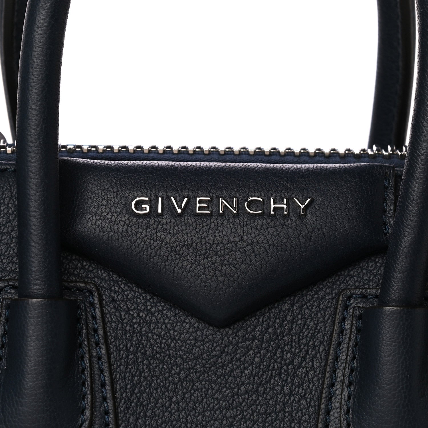 Givenchy Sugar Goatskin Mini Antigona Navy 8 of 12