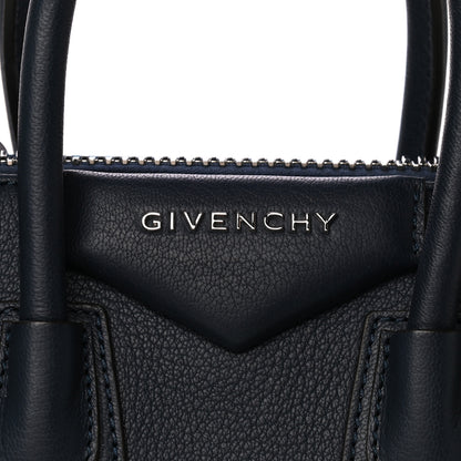 Givenchy Sugar Goatskin Mini Antigona Navy 8 of 12