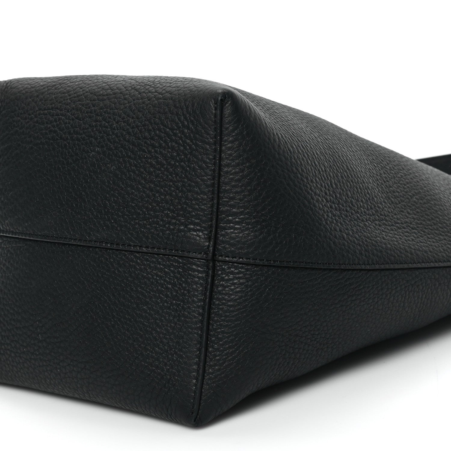 The Row Grained Calfskin Medium N/S Park Tote Black 9 of 11