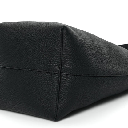 The Row Grained Calfskin Medium N/S Park Tote Black 9 of 11