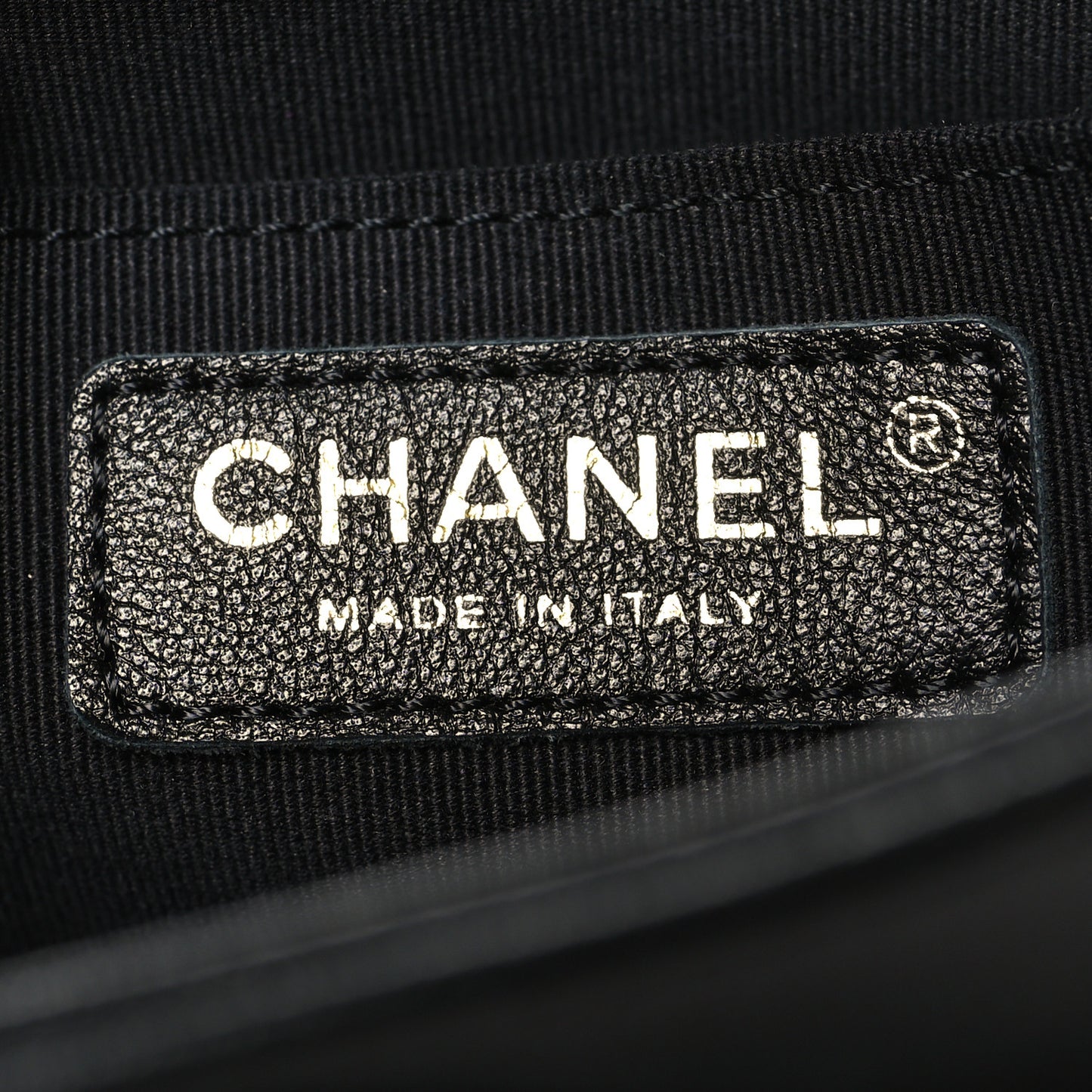 Calfskin Quilted Large Duma Pockets Drawstring Backpack Black