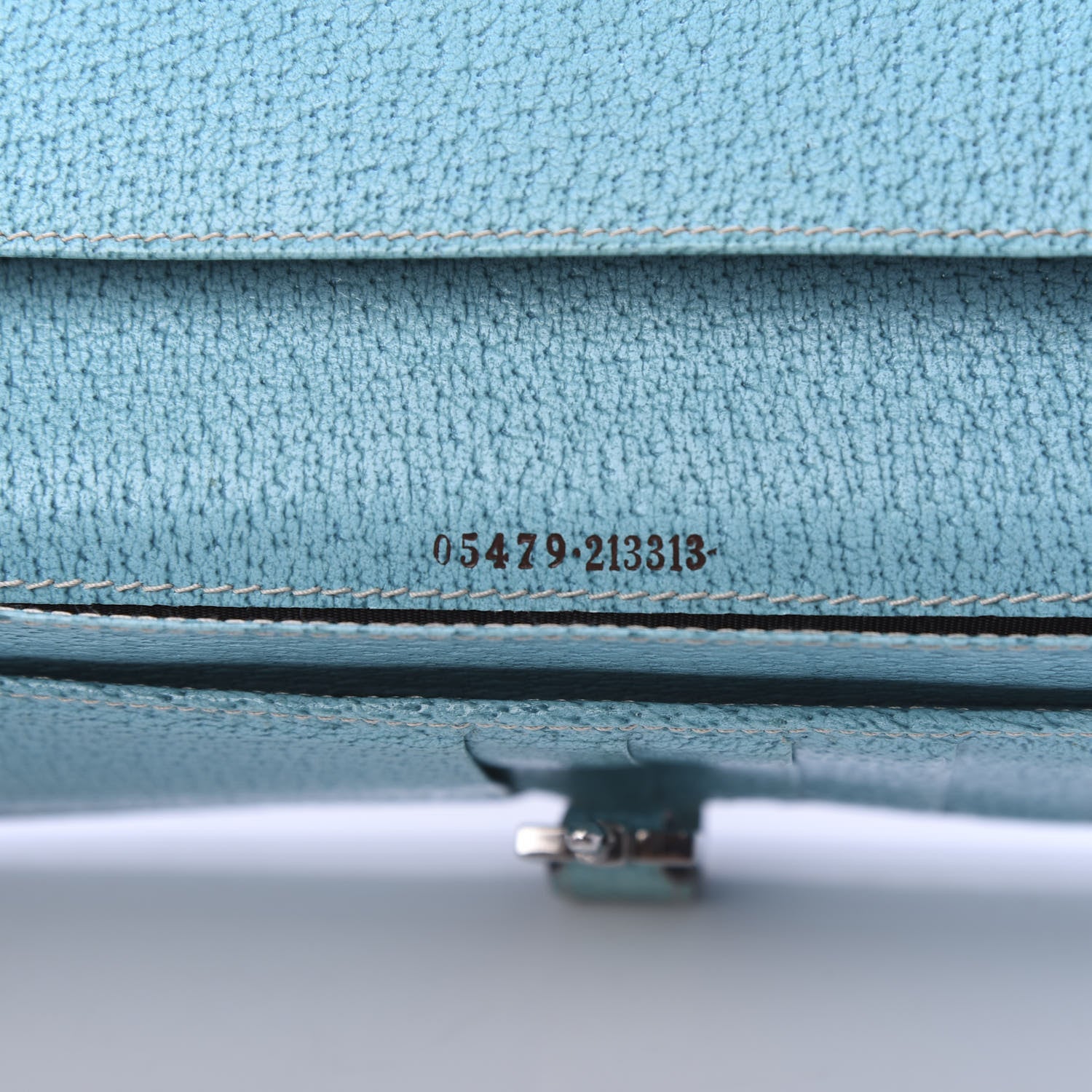 Gucci Monogram Calfskin Blake Continental Wallet Turquoise 9 of 12