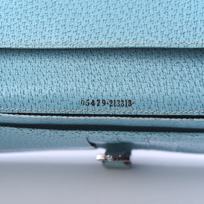 Gucci Monogram Calfskin Blake Continental Wallet Turquoise 9 of 12