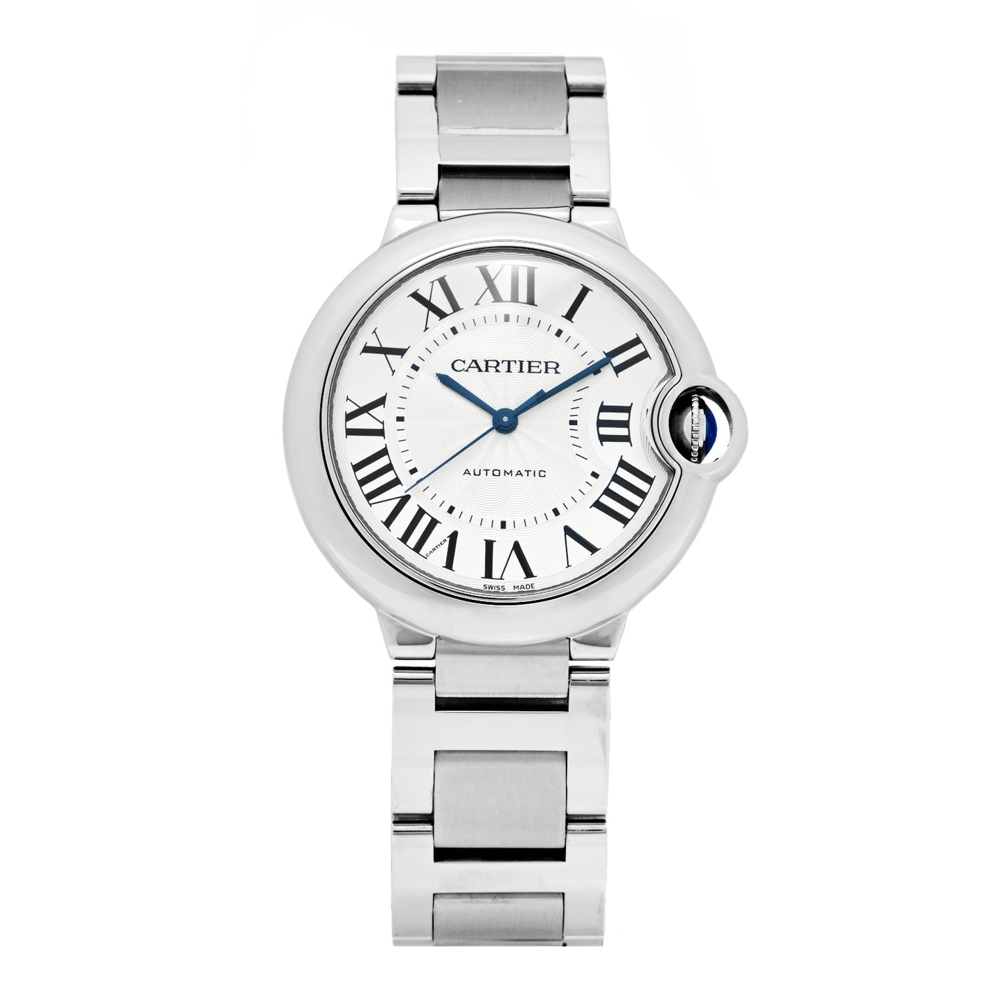Stainless Steel 36mm Ballon Bleu De Cartier Automatic Watch