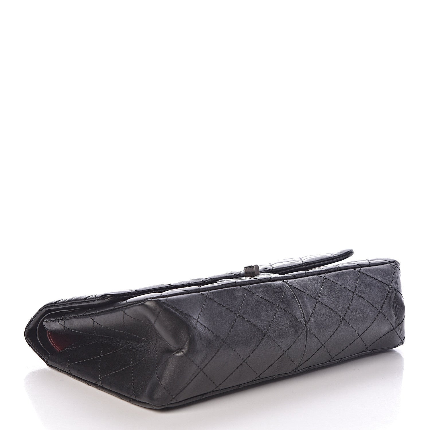 Chanel Aged Calfskin Quilted 2.55 Reissue 226 Flap Black 4 of 10