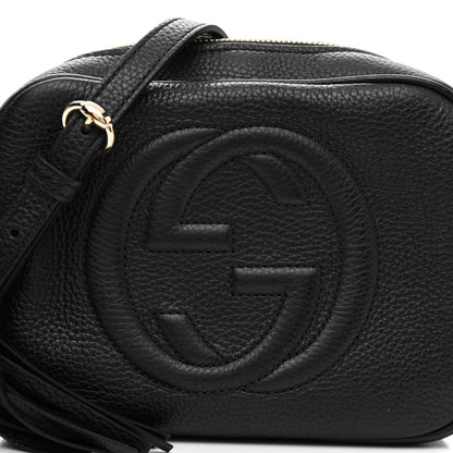 Gucci Pebbled Calfskin Small Soho Disco Bag Black 8 of 10