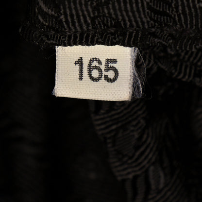 Prada Metallic Nappa Ruffle Hobo Grafite Mordore 6 of 15