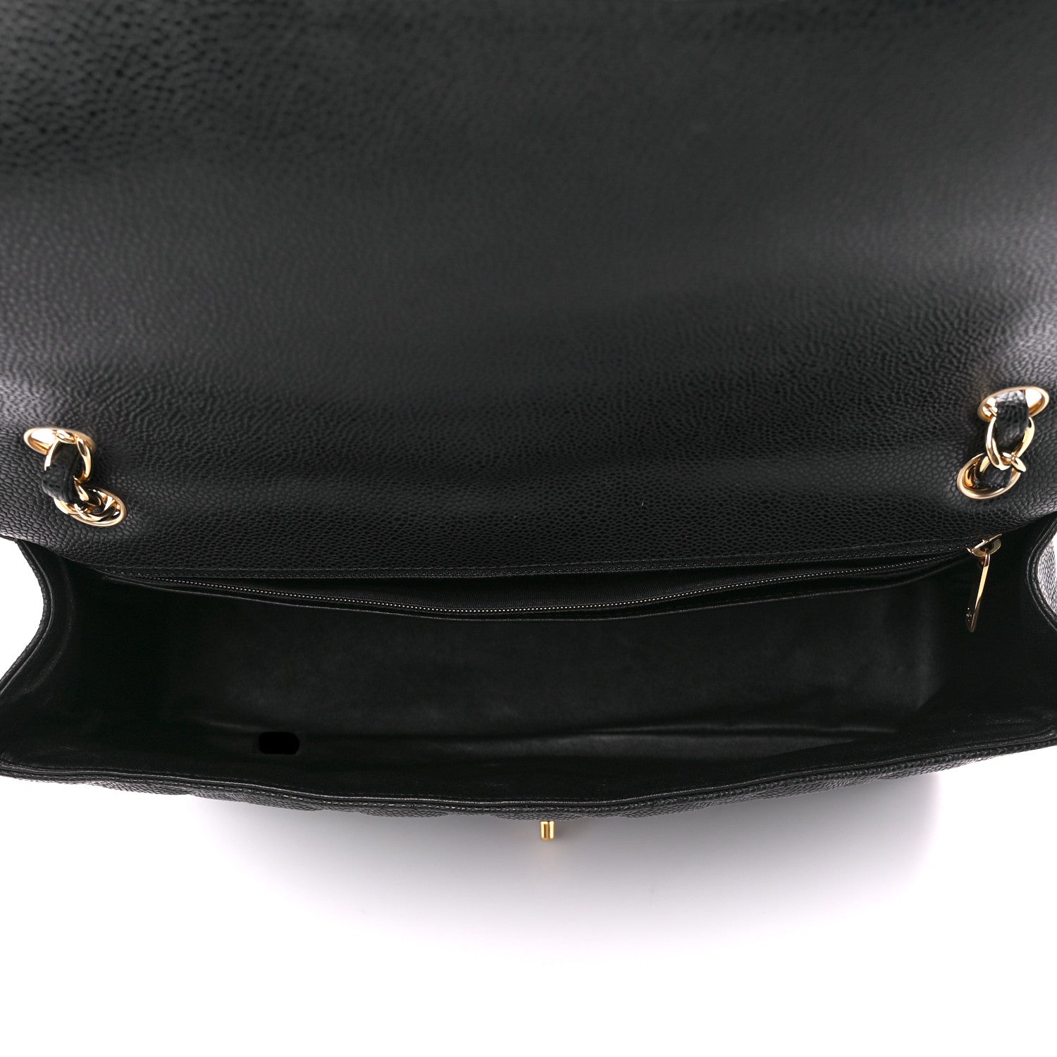 Chanel Caviar Quilted Maxi Single Flap Black 5 of 11