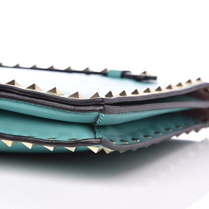 Valentino Garavani Nappa Rockstud Wristlet Clutch Colibri 9 of 13