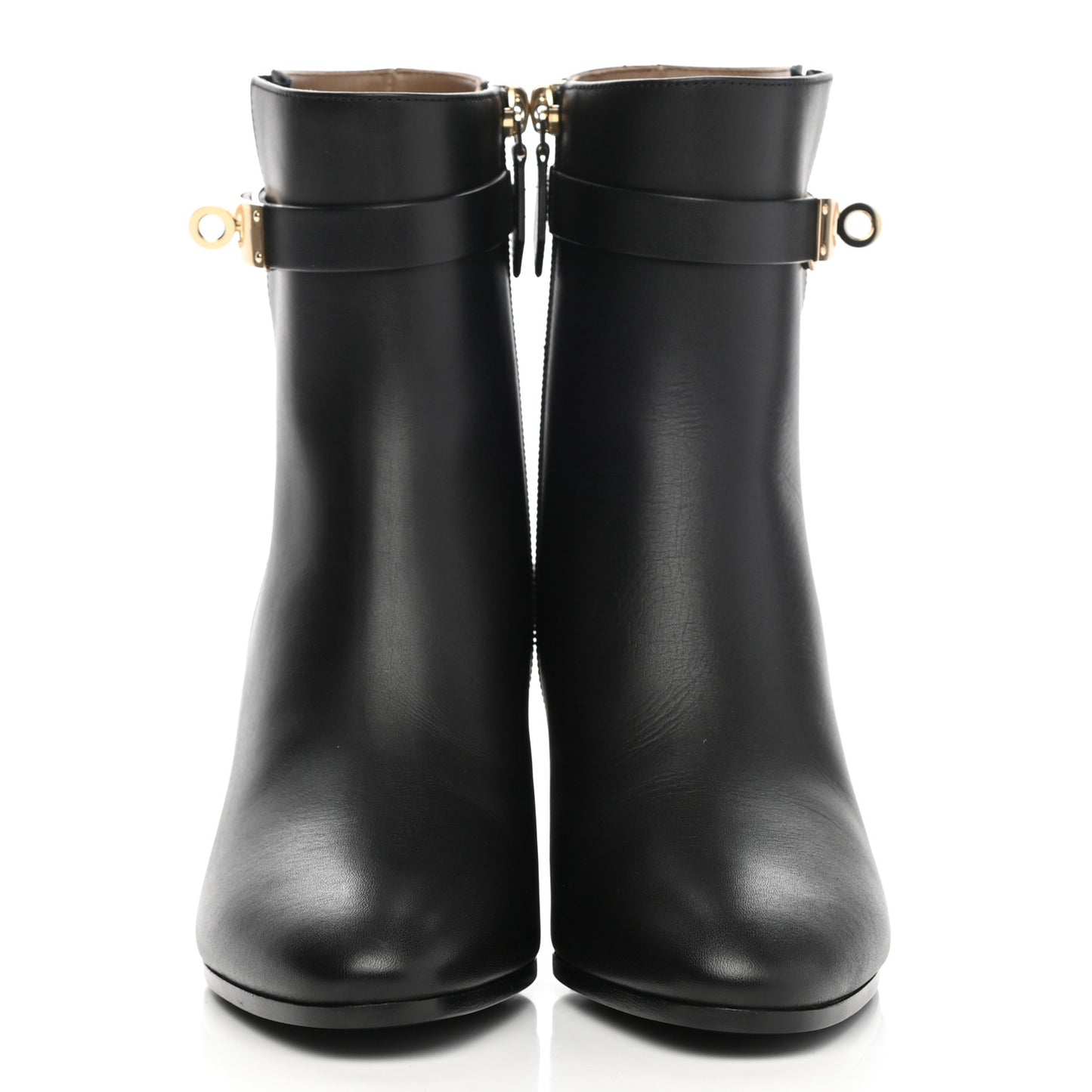 Calfskin Saint Germain Ankle Boots 36 Black