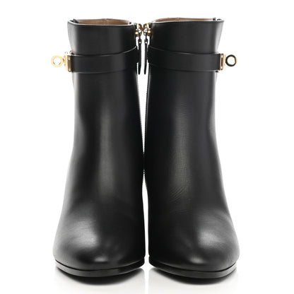 Hermes Calfskin Saint Germain Ankle Boots 36 Black 2 of 9