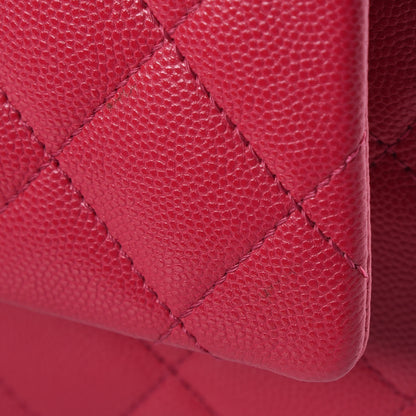 Chanel Caviar Quilted 2.55 Reissue 226 Flap Dark Pink 11 of 11