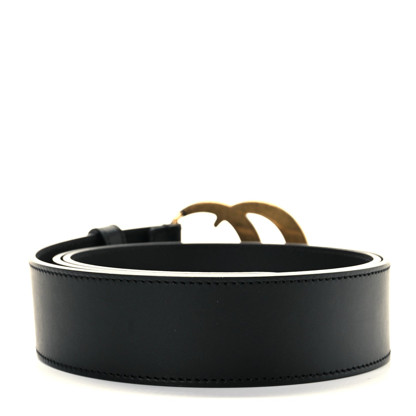 Calfskin Double G 40mm Belt 95 38 Black