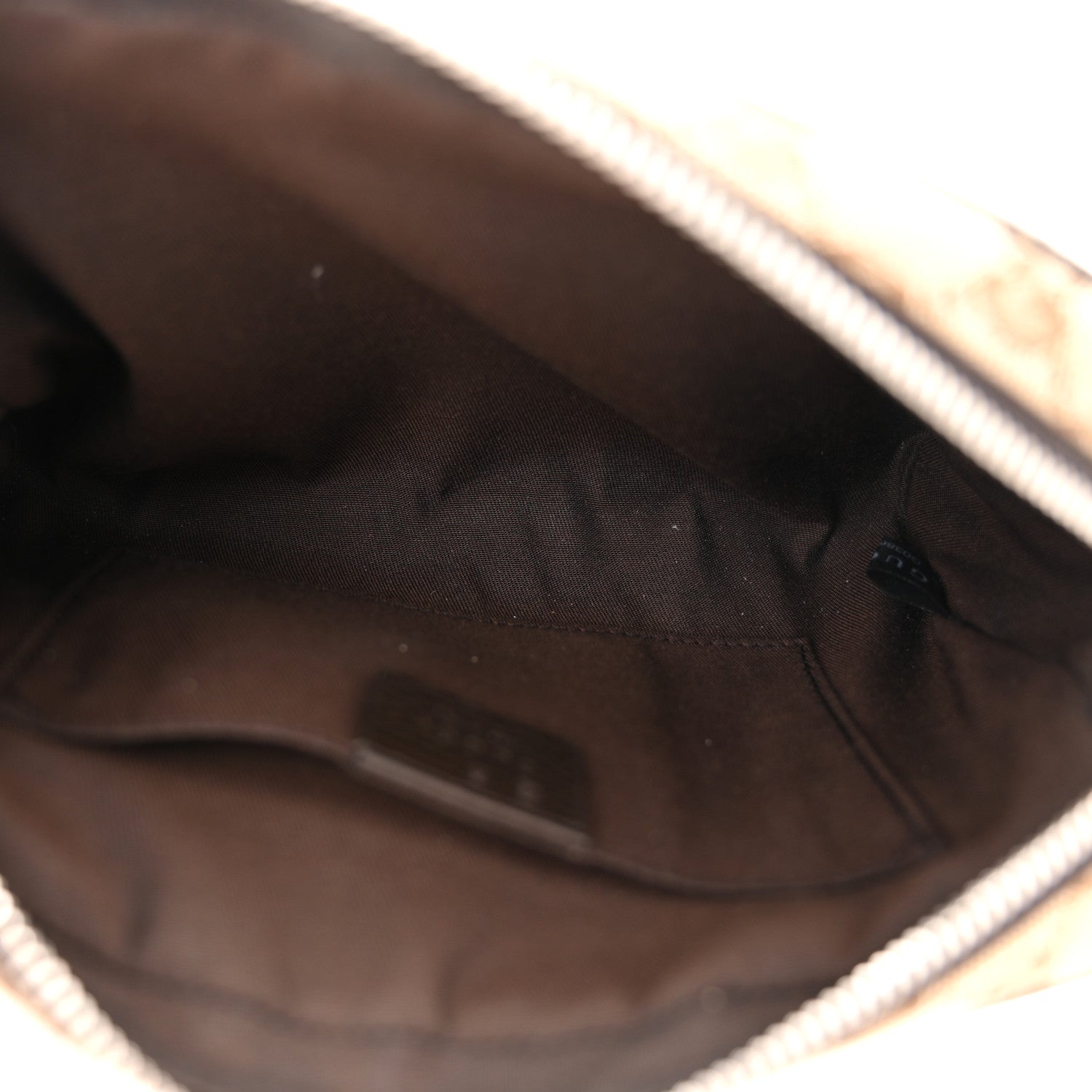 Gucci Monogram Belt Bag Dark Brown 5 of 10