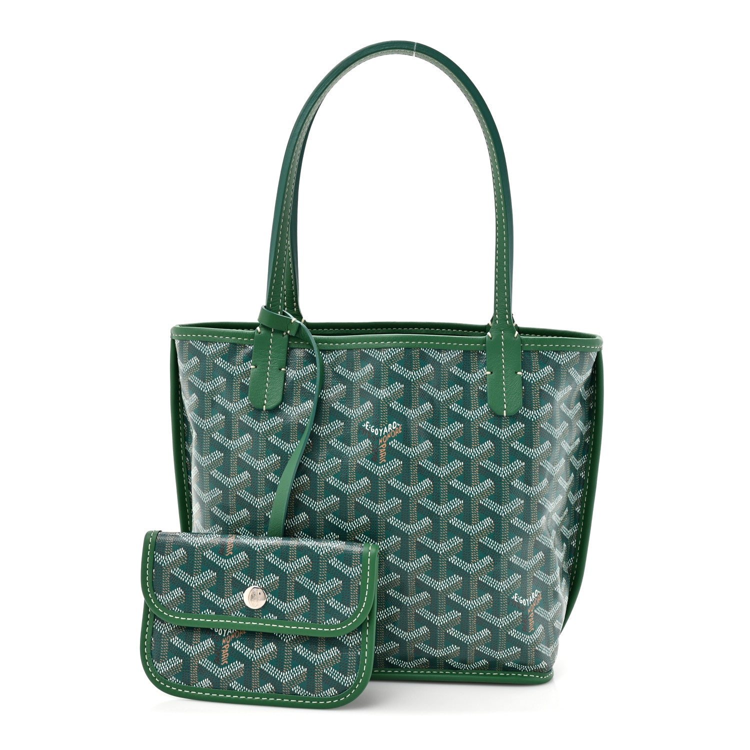 Goyard Goyardine Reversible Mini Anjou Green 3 of 17