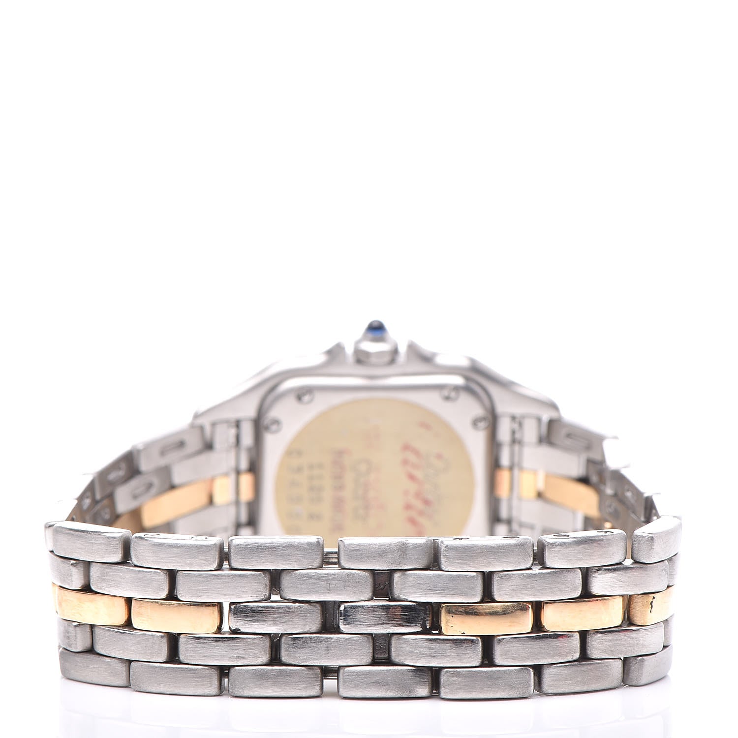 Cartier Stainless Steel 18K Yellow Gold 22mm Panthere Quartz Watch 4 of 7