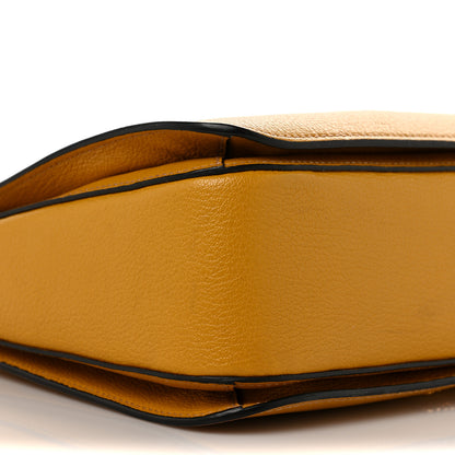 Miu Miu Goatskin Madras Shopping Tote Soleil 8 of 10