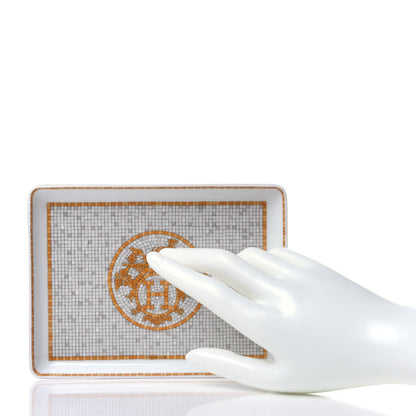 Hermes Porcelain Mosaique au 24 Sushi Plate 2 of 8