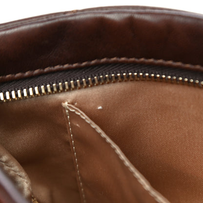 Chanel Lambskin Bubble Quilt Pochette Brown 11 of 16