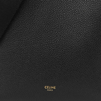 Celine Soft Grained Calfskin Small Sangle Bucket Bag Black 7 of 9