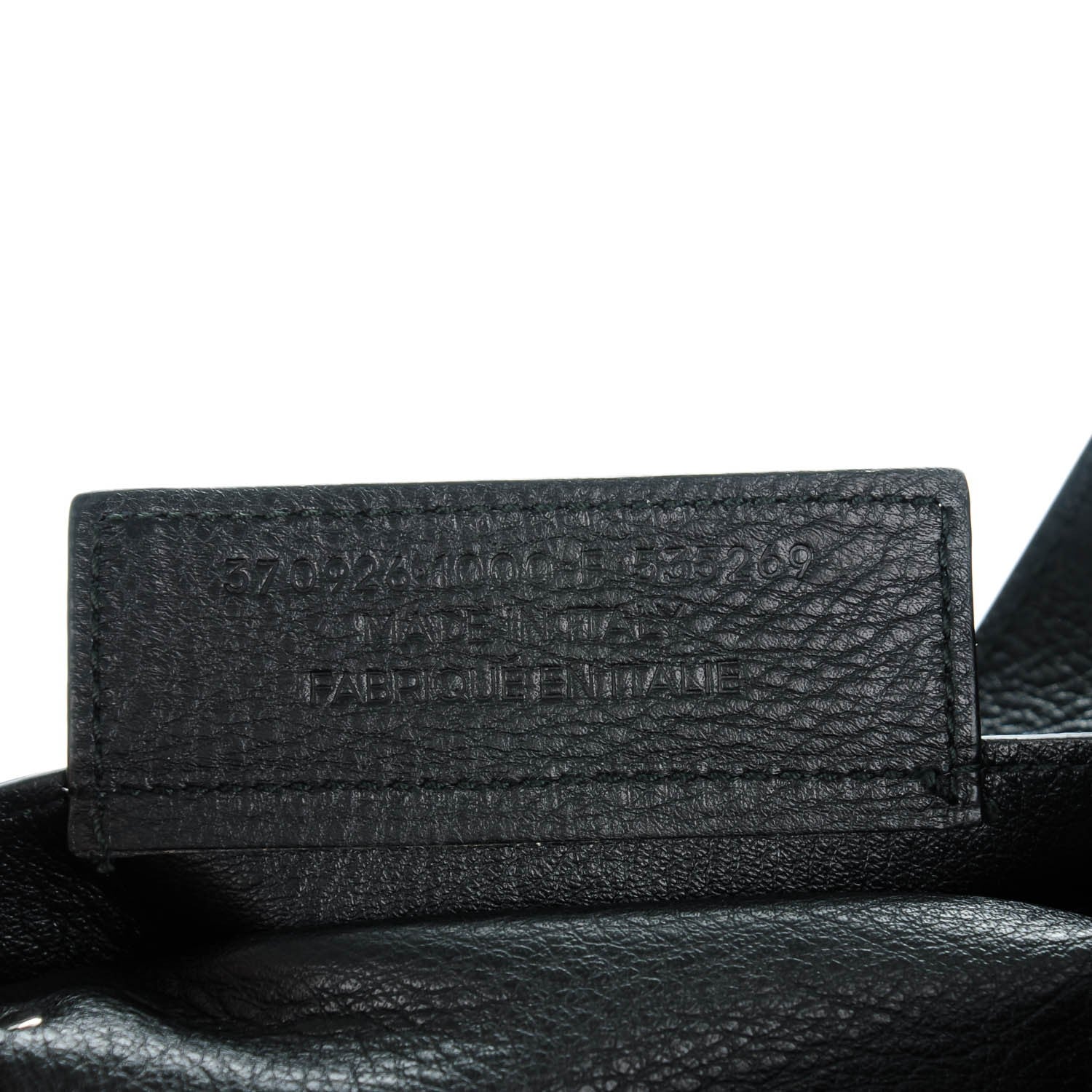 Balenciaga Veau Papier A6 Zip Around Tote Black 8 of 8