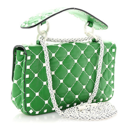 Valentino Garavani Nappa Small Free Rockstud Spike Shoulder Bag Peppermint 3 of 9