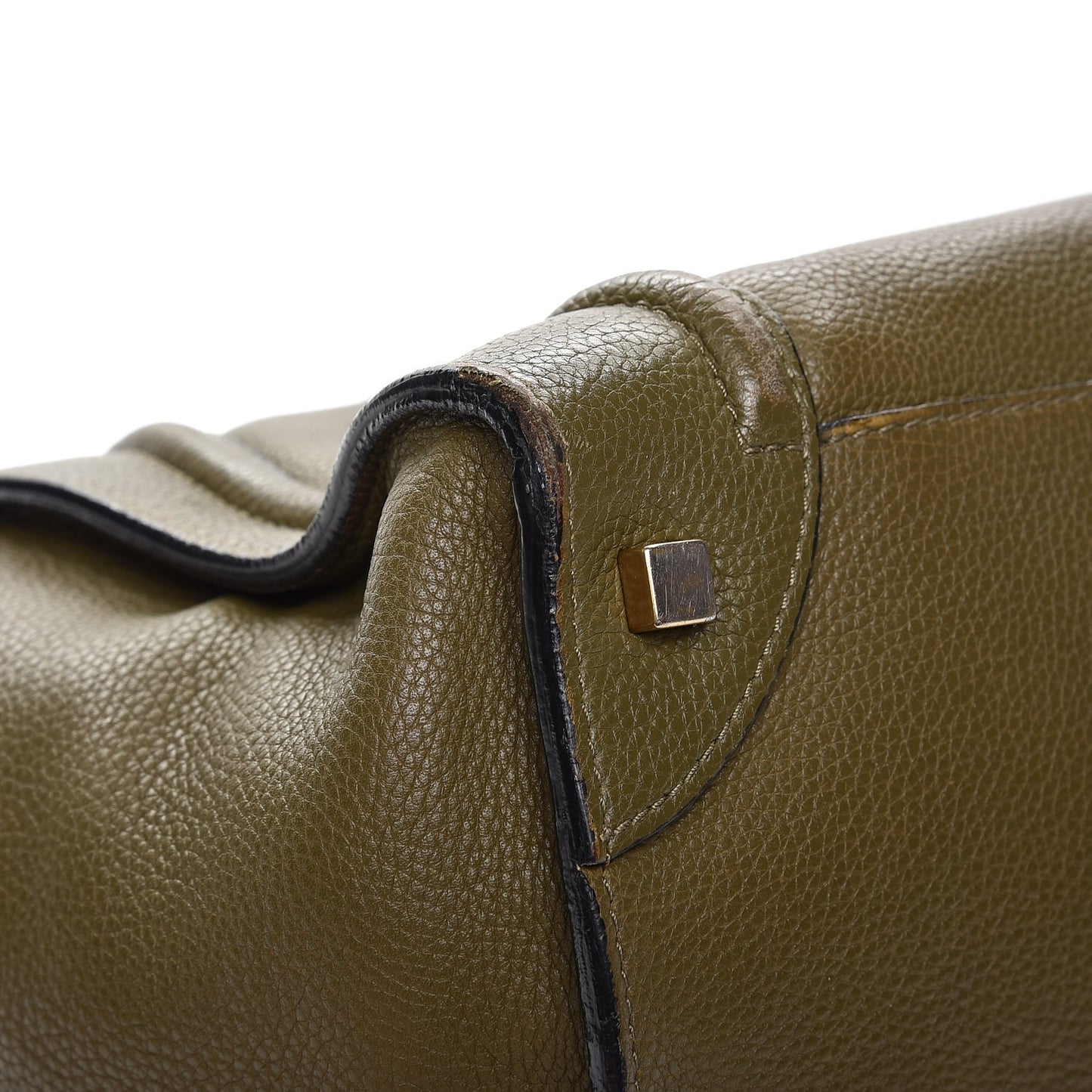 Drummed Calfskin Mini Luggage Jungle