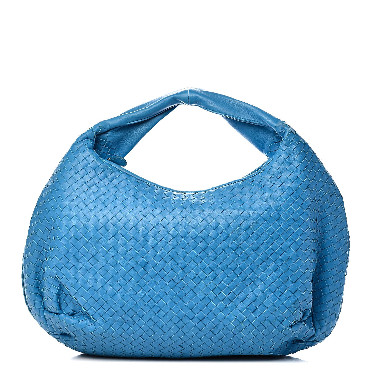 Bottega Veneta Nappa Intrecciato Large Belly Veneta Hobo Delft 1 of 13