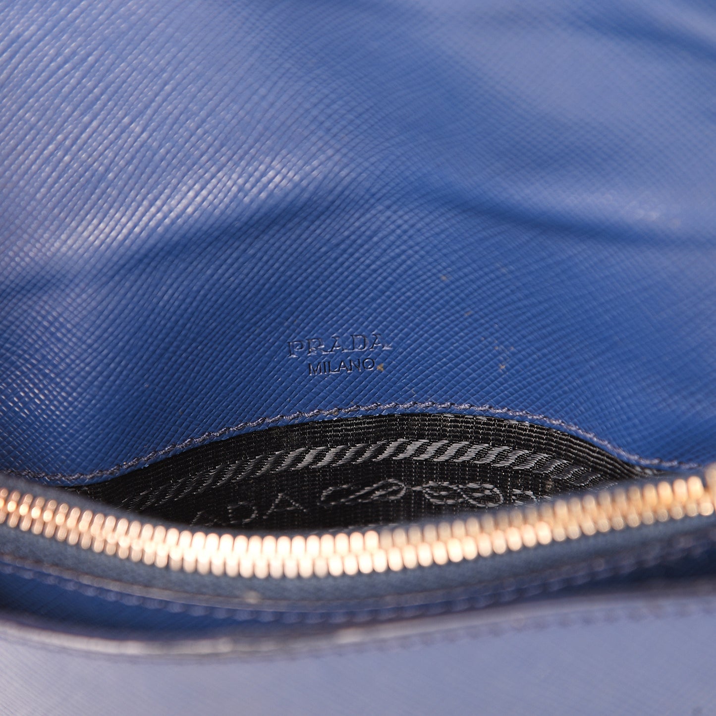 Saffiano Box Clutch Bleuette