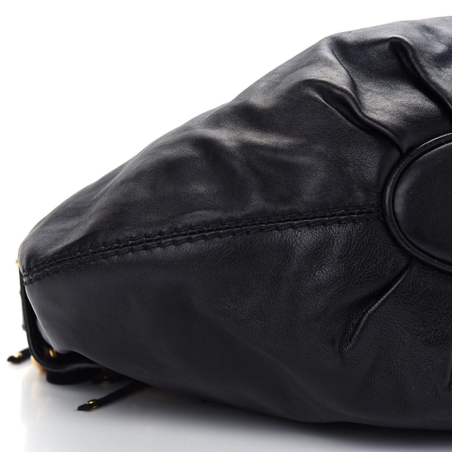 Calfskin Babouska Hobo Black