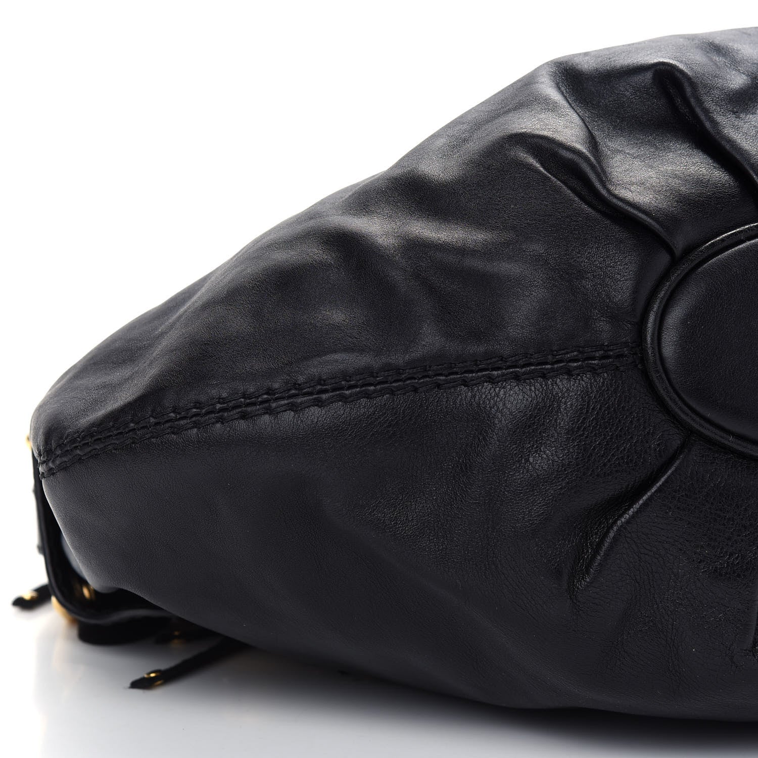 Gucci Calfskin Babouska Hobo Black 8 of 9