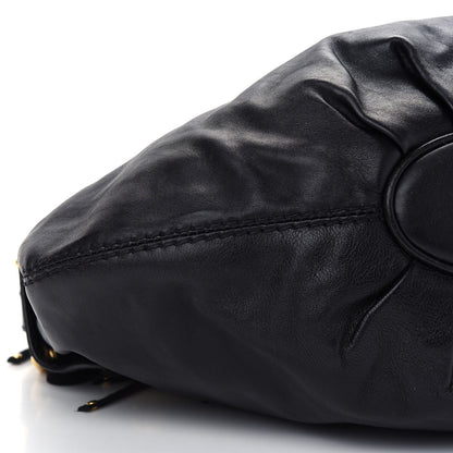 Gucci Calfskin Babouska Hobo Black 8 of 9