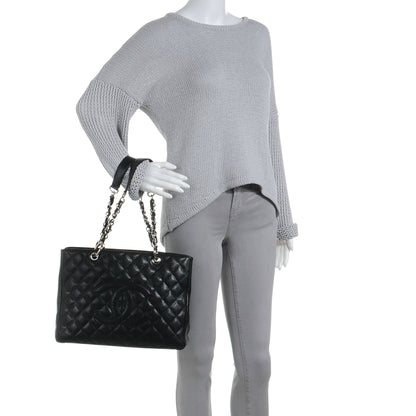Chanel Caviar Grand Shopping Tote GST Black 2 of 7