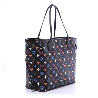 Louis Vuitton Game On Neverfull MM Black 3 of 11