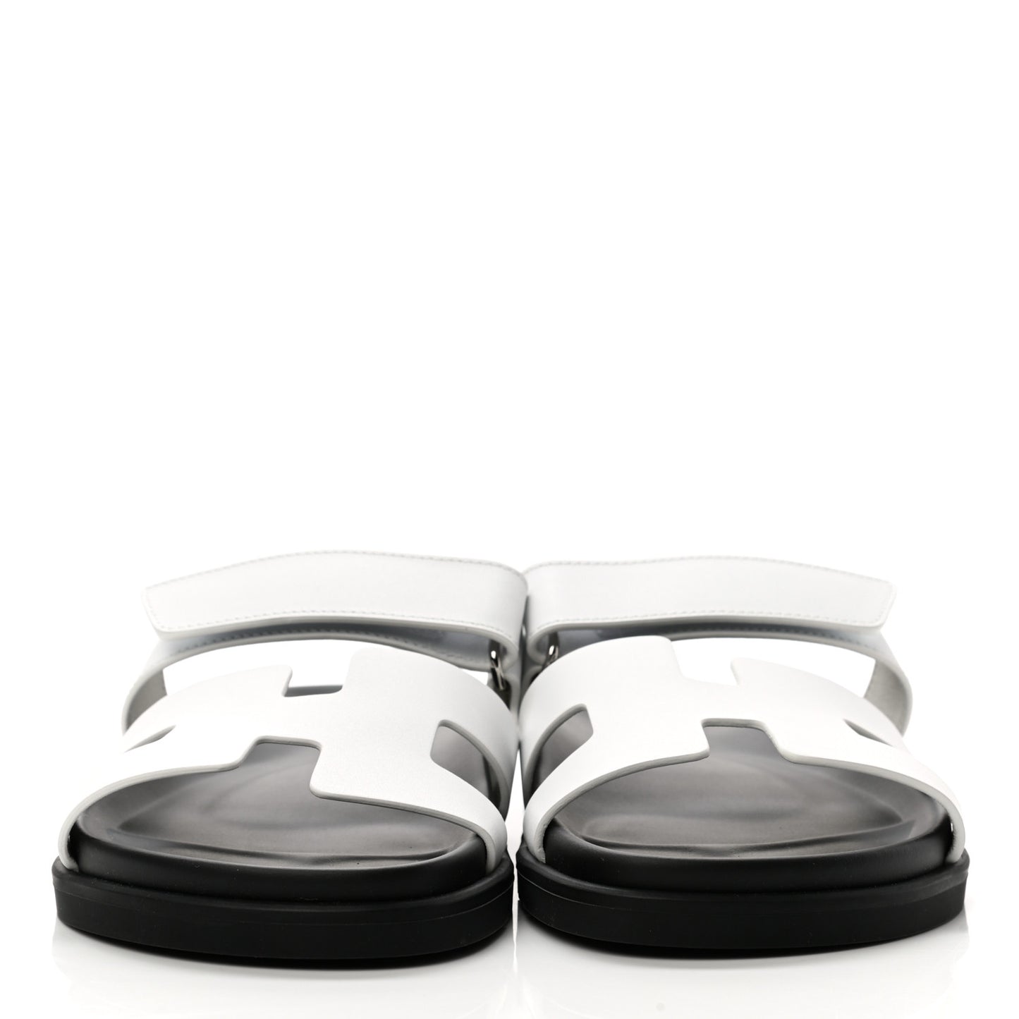 Calfskin Womens Chypre Sandals 38.5 White