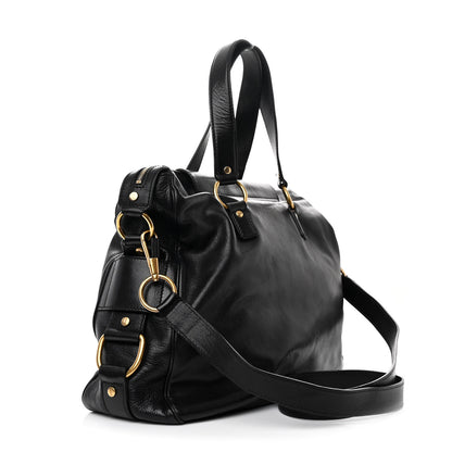 Saint Laurent Calfskin Muse Messenger Bag Black 3 of 12