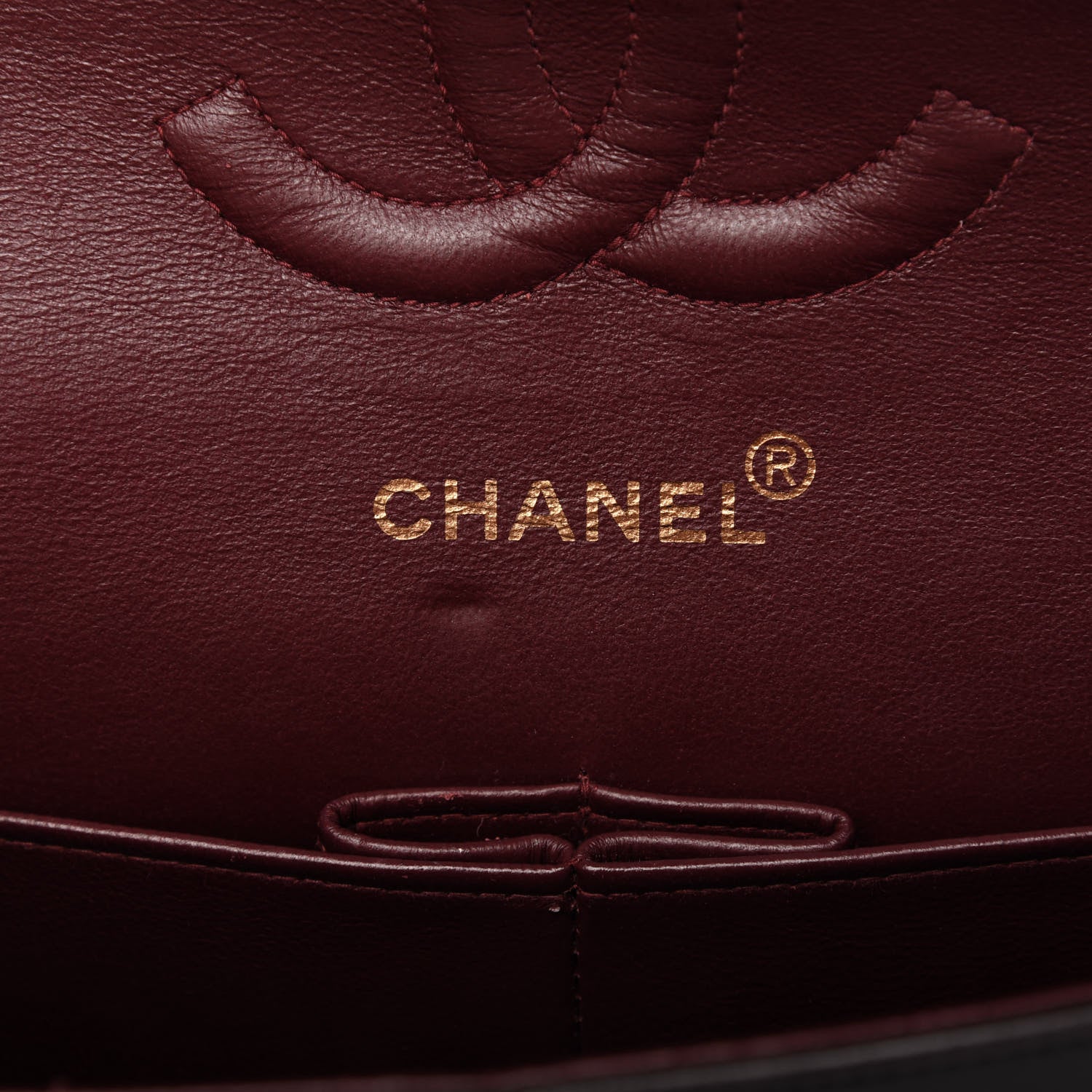 Chanel Lambskin Quilted Medium Double Flap Black 8 of 11
