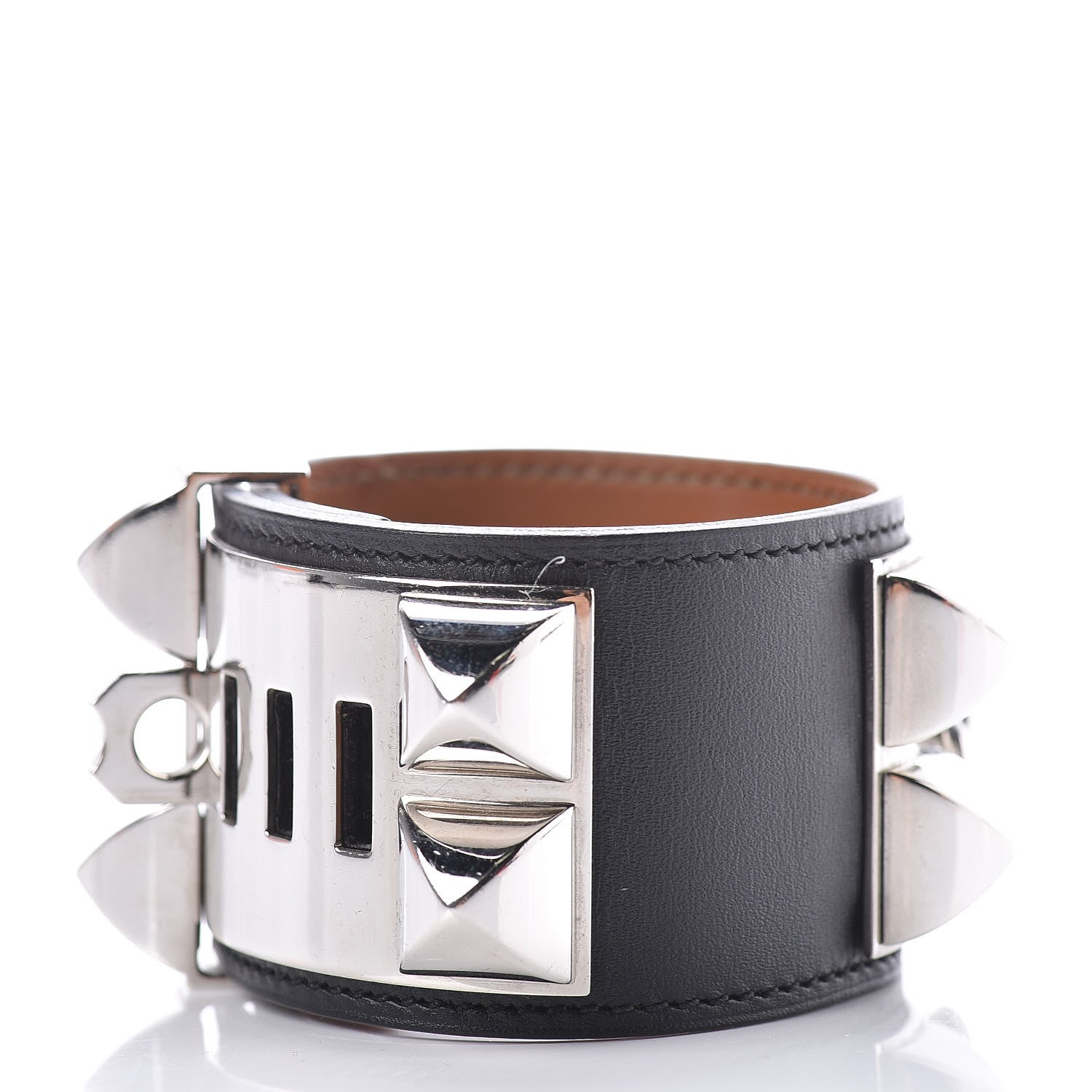 Hermes Chamonix Collier De Chien CDC Bracelet S Black 4 of 9