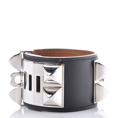 Hermes Chamonix Collier De Chien CDC Bracelet S Black 4 of 9