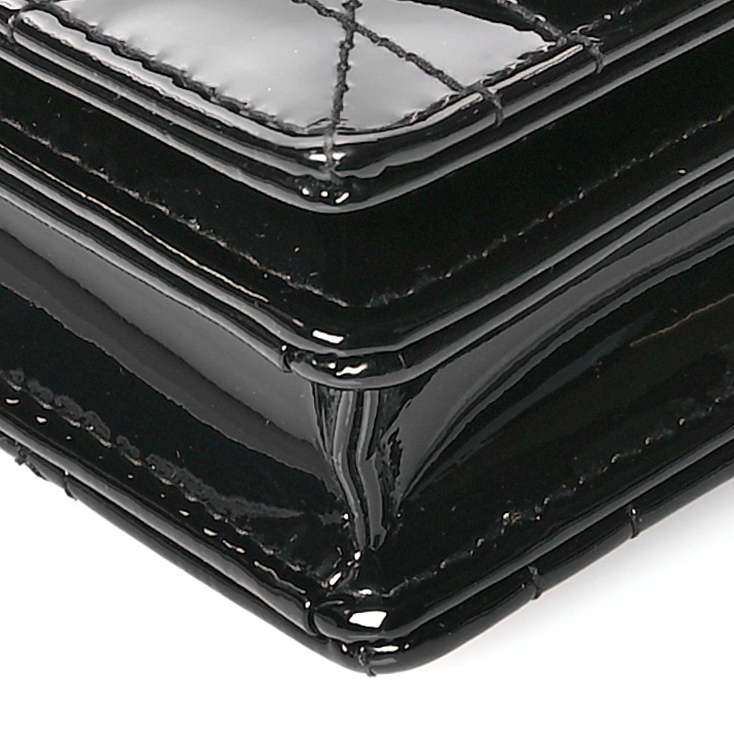 Christian Dior Patent Cannage Mini My Dior Bag Black 10 of 12