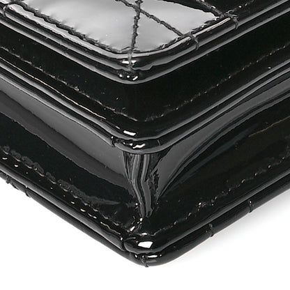 Christian Dior Patent Cannage Mini My Dior Bag Black 10 of 12