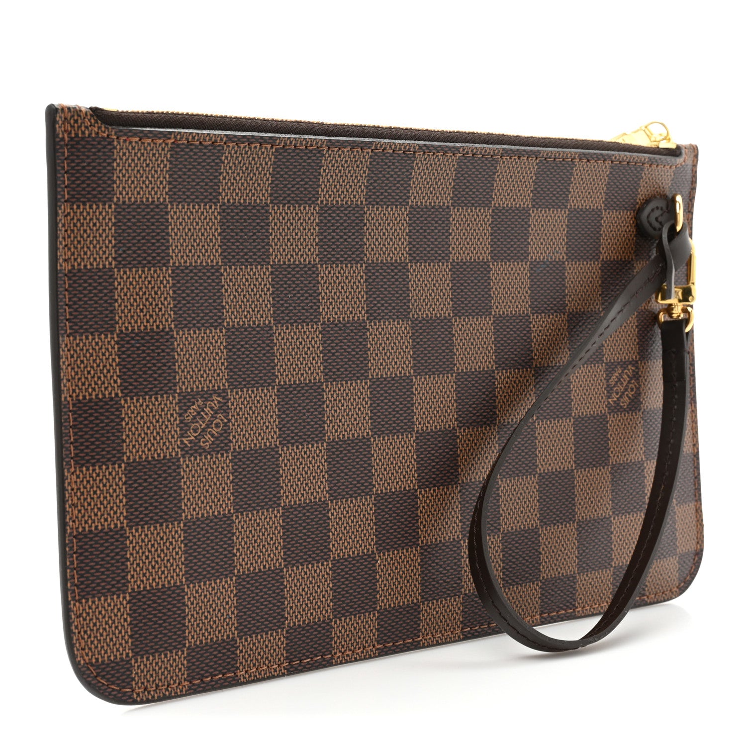 Louis Vuitton Damier Ebene Neverfull MM GM Pochette 3 of 8